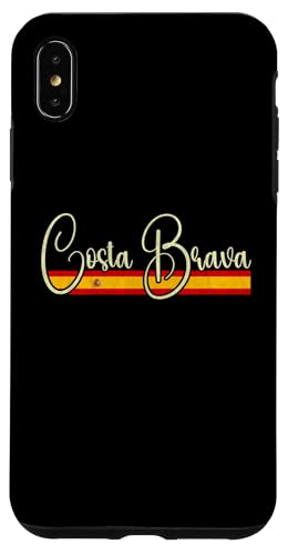 Hülle für iPhone XS Max Costa Brava España - Costa Brava Spanien Script von Spanish Classic Designs