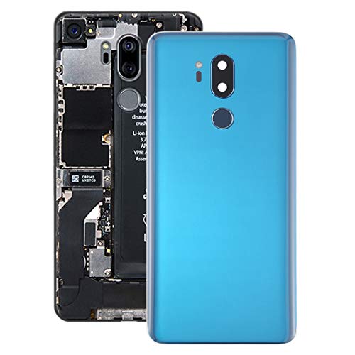 Handy Ersatzteile Akku Back Cover mit Kameralinse & Fingerabdrucksensor für LG G7 ThinQ / G710 / G710EM / G710PM / G710VMP Mobile Displays von Spare Parts