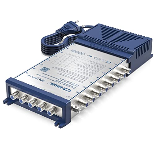 Spaun SMS 51607+ NF - Kompakt-Multischalter - für 16 Teilnehmer und 1 SAT- Qualität Made in Germany - Multiswitch, Matrix von Spaun