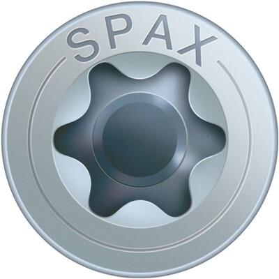 Spax -Universalschraube 4,5x80/49 T20 SK Stahl galv.zn VE=200 (Pack mit 200 St) (0191010450805) von Spax