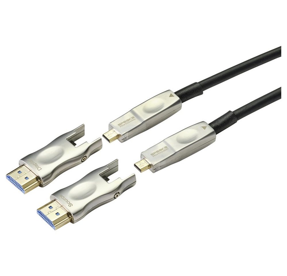 SpeaKa Professional SpeaKa Professional HDMI Adapterkabel HDMI-A Stecker, HDMI-Micro-D Ste HDMI-Kabel, (2000.00 cm) von SpeaKa Professional