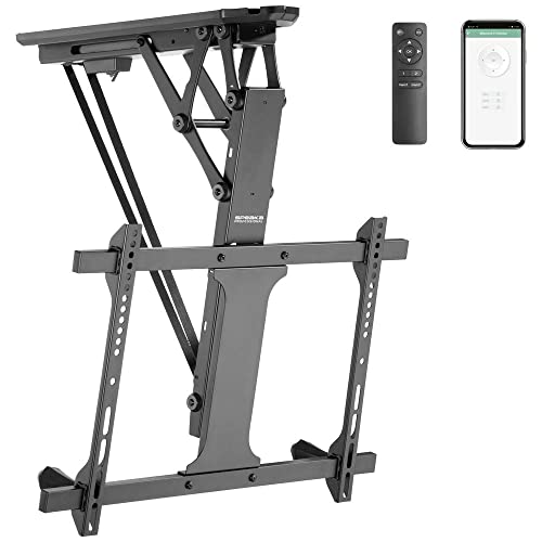 Speaka Professional SP-TVCM-520 TV-Deckenhalterung Zusammenklappbar 81,3 cm (32) - 177,8 cm (70) elektrisch motorisie von Speaka