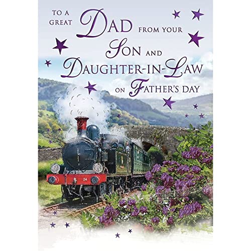 Vatertagskarte – To A Great Dad From Your Son And Daughter In Law von Special Thoughts