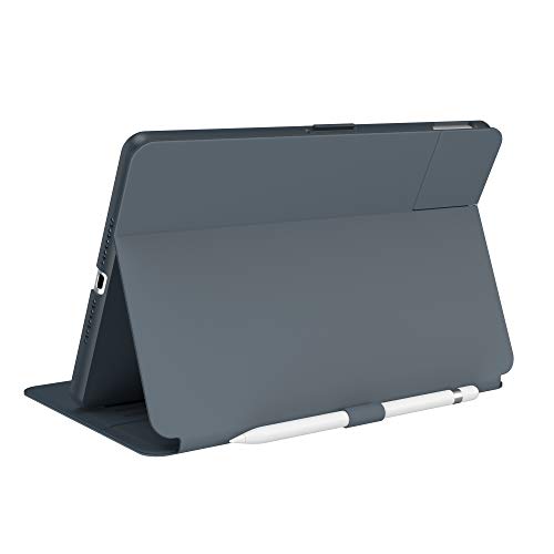 Speck-Produkte Balance Folio iPad (2019-2021) Schutzhülle und Ständer, Stormy Grey/Anthrazitgrau von Speck