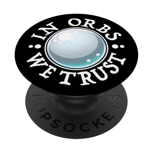 Ghost Hunter | Paranormal Investigator UAPs Spirit Hunt Orbs PopSockets Klebender PopGrip von Spectral Activity Ghost Hunting Apparel