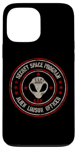 Hülle für iPhone 13 Pro Max Secret Space Program | Orbs UFOs UAPs Alien Liaison Officer von Spectral Activity Ghost Hunting Apparel