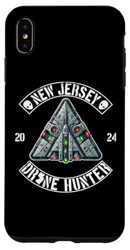 Hülle für iPhone XS Max New Jersey Drone Hunter | UAPs Alien Technology NJ Drones von Spectral Activity Ghost Hunting Apparel