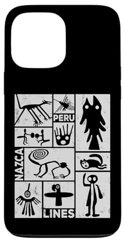 Nazca Lines | South America Ancient Astronaut Peru Geoglyphs Hülle für iPhone 13 Pro Max von Spectral Activity Ghost Hunting Apparel