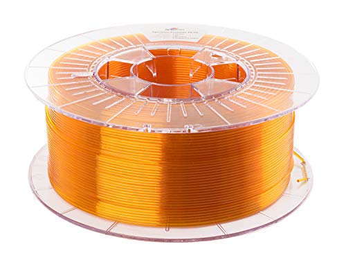 Spectrum PET-G Transparent Yellow, 1.75mm, 1kg of premium PETG filament made in EU for desktop 3D printer Spectrum PET-G Transparent Yellow, 1.75mm, 1kg of premium PETG filament made in EU for desktop 3D printer von Spectrum Filaments
