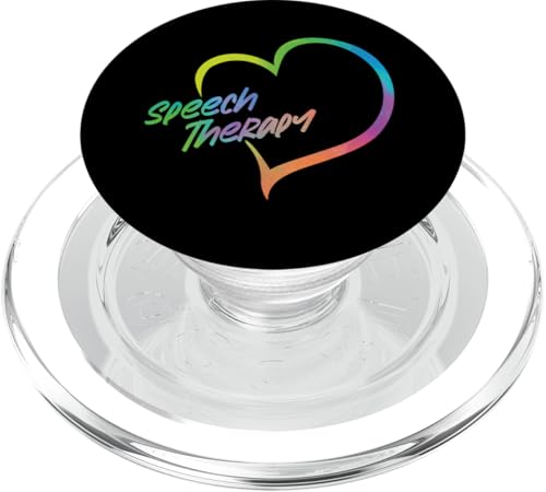 Sprachtherapeut Therapieassistent SLP Herzsprachtherapie PopSockets PopGrip für MagSafe von Speech And Language Pathology Pathologist Slpa HS0