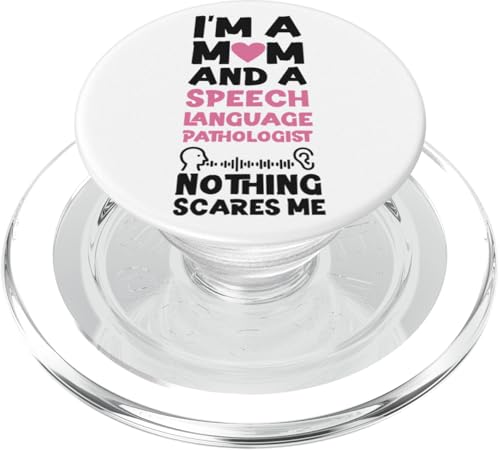 Sprachtherapeutin Therapie-Assistent SLP Mom I'm A Mom And A PopSockets PopGrip für MagSafe von Speech And Language Pathology Pathologist Slpa HS0