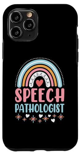 Hülle für iPhone 11 Pro Sprachtherapie Logopäde Pathologe von Speech Therapy Therapist Gifts For Women