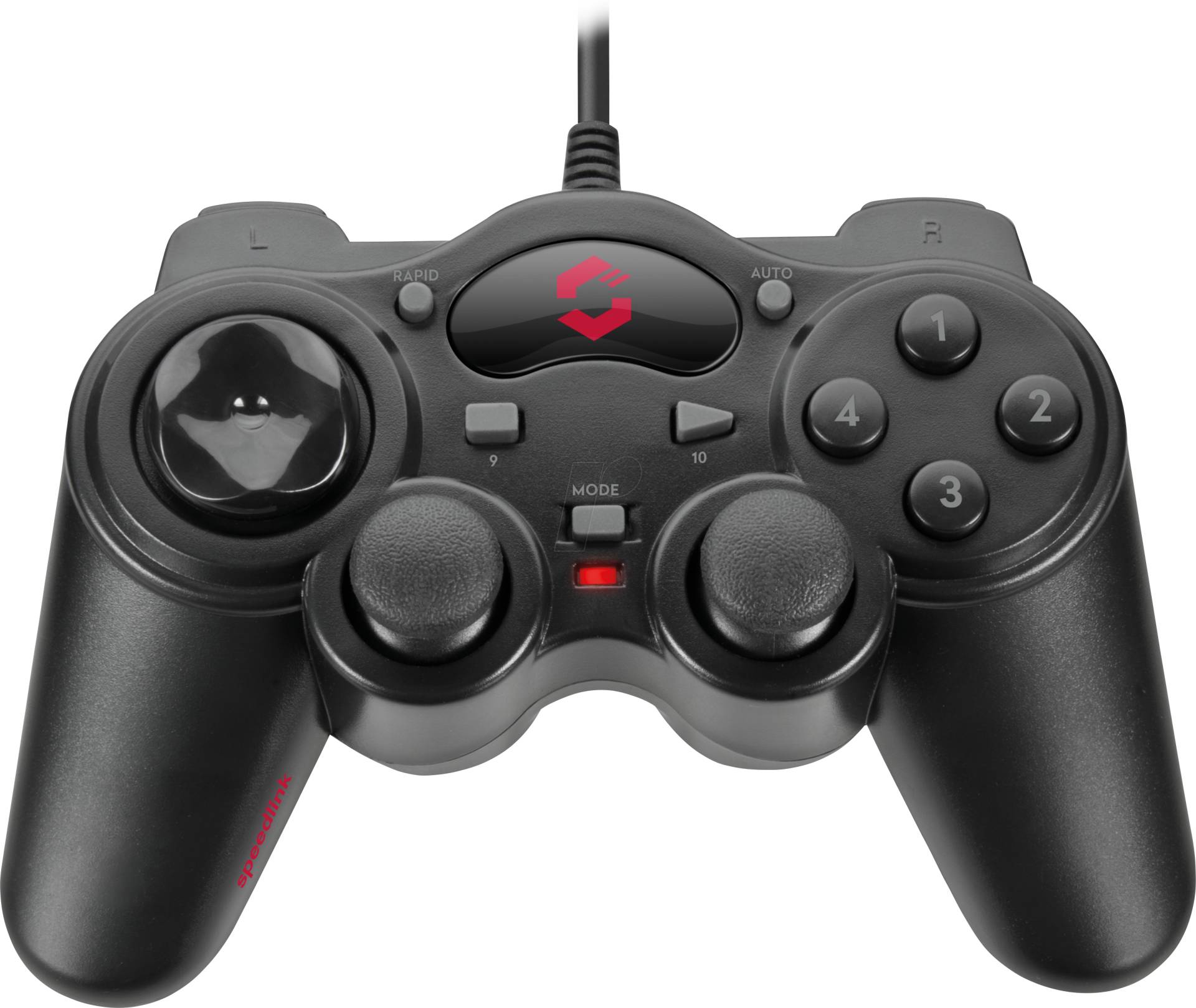 SL-6515-BK - Gamepad, USB, für PC von Speedlink