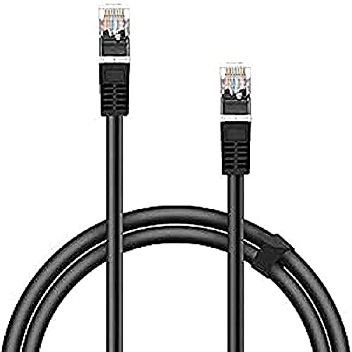 Speedlink Netzwerkkabel Ethernet LAN STP HQ - CAT 5e auf CAT 5e - RJ45-Anschluss - 5 m - schwarz von Speedlink