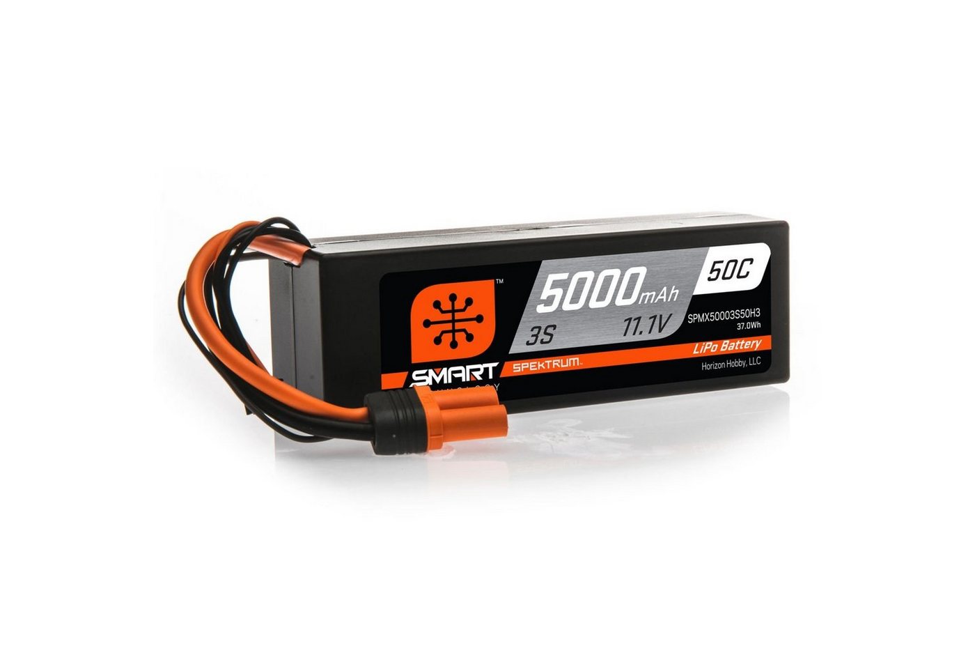 Spektrum Spektrum Lipo Akku 5000mAh 3S 11.1V 50C Smart IC3 RC-Fernsteuerung von Spektrum