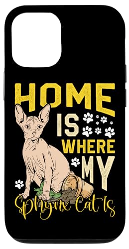 Hülle für iPhone 15 Pro Witziger Sphynx Katze Spruch von Sphynx Katze Designs