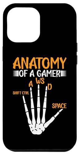 Hülle für iPhone 15 Pro Max Anatomy Of A Gamer, Shift Ctrl Awsd Space -- von Spieler Bekleidung