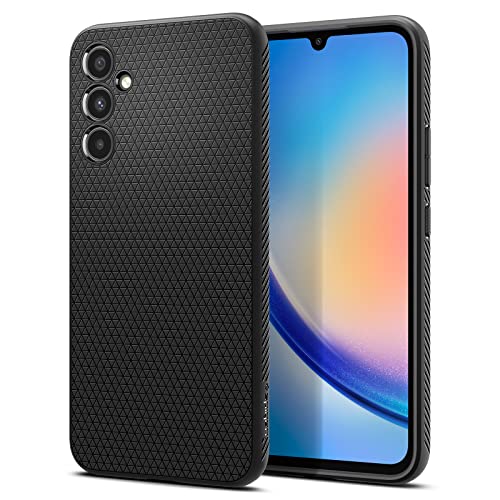 Spigen Liquid Air Hülle Kompatibel mit Samsung Galaxy A34 5G -Schwarz von Spigen