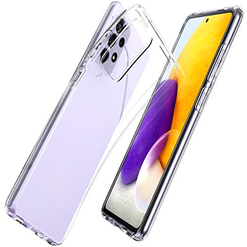 Spigen Liquid Crystal Hülle Kompatibel mit Samsung Galaxy A52 5G und Samsung Galaxy A52s 5G - Crystal Clear von Spigen