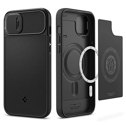 Spigen Optik Armor MagFit Hülle Kompatibel mit iPhone 14 -Schwarz Spigen Optik Armor MagFit Hülle Kompatibel mit iPhone 14 -Schwarz von Spigen