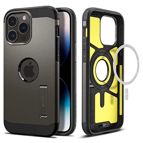 Spigen Tough Armor MagFit Hülle Kompatibel mit iPhone 14 Pro Max -Gunmetal Spigen Tough Armor MagFit Hülle Kompatibel mit iPhone 14 Pro Max -Gunmetal von Spigen