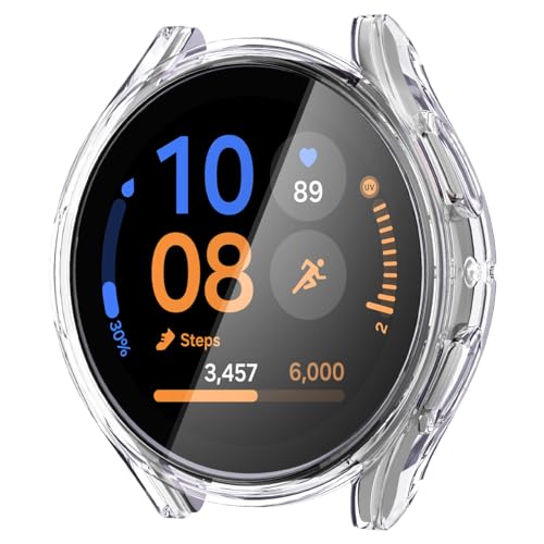 Spigen Ultra Hybrid Hülle mit Displayschutz Kompatibel mit Galaxy Watch FE (2024) | 5 (2022) | 4 (2021) 40mm -Transparent von Spigen