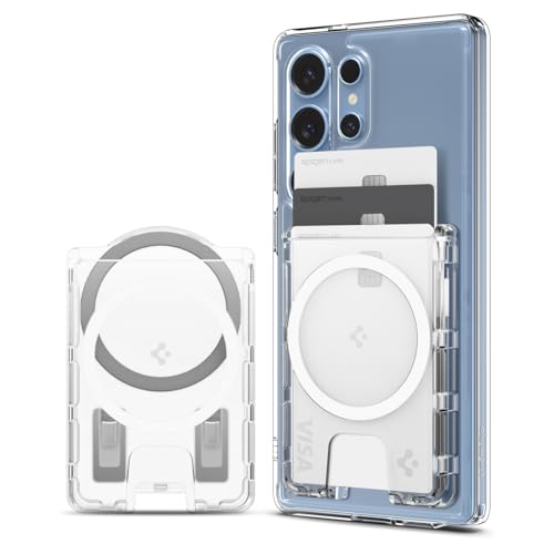 Spigen Ultra Hybrid MagFit+ Magnetischer Kartenhalter mit Externem Metallring 3-Karten Kompatibel mit magnetischer Hülle Entwickelt für Samsung Galaxy S25/S25+/S25 Ultra Modelle - Kristallklar Spigen Ultra Hybrid MagFit+ Magnetischer Kartenhalter mit Externem Metallring 3-Karten Kompatibel mit magnetischer Hülle Entwickelt für Samsung Galaxy S25/S25+/S25 Ultra Modelle - Kristallklar von Spigen