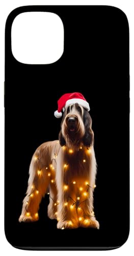 Hülle für iPhone 13 Spinone Italiano Weihnachtsmannmütze, Weihnachtsbeleuchtung, Hundebesitzer, Mutter von Spinone Italiano Christmas Products