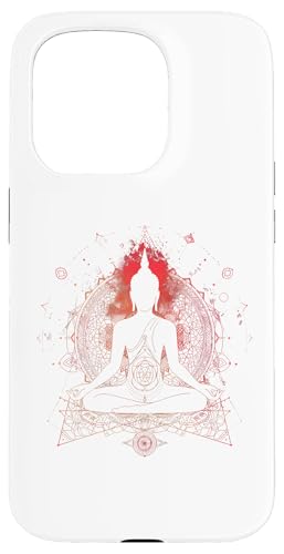 Hülle für iPhone 15 Pro Zen Buddha Meditation Hindu-Mandala Spirituell Buddhistisch von Spiritual Buddha Mediation