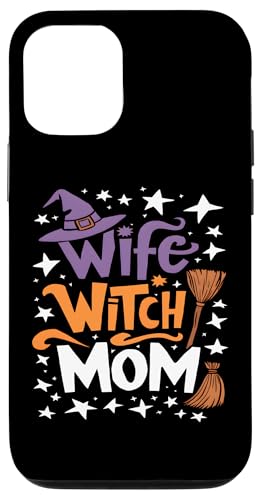 Hülle für iPhone 12/12 Pro Halloween Ehefrau Hexe Mama von Spooky Gifts