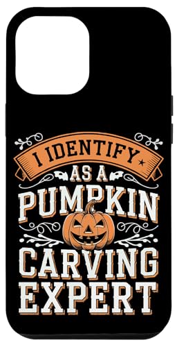 Hülle für iPhone 13 Pro Max Lustig, ich identifiziere mich als Experte für Kürbisschnitzereien. Halloween, gruselig von Spooky Halloween Costumes Pumpkin Ghost Graphic