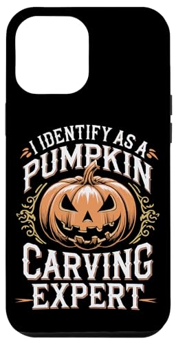 Hülle für iPhone 15 Plus Lustig, ich identifiziere mich als Experte für Kürbisschnitzereien. Halloween, gruselig von Spooky Halloween Costumes Pumpkin Ghost Graphic