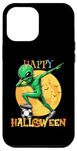 Hülle für iPhone 15 Plus Dabbing Alien-Fußballspieler Frohes Halloween von Spooky Halloween Dabbing Dab Dance