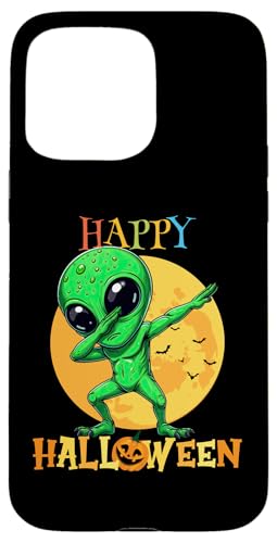 Hülle für iPhone 15 Pro Max Dabbing Alien Happy Halloween Jungen Mädchen Kinder von Spooky Halloween Dabbing Dab Dance