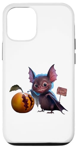 Hülle für iPhone 12/12 Pro Halloween Zubehör Vampir PopSocket Handyhülle von Spooky Halloween Fun