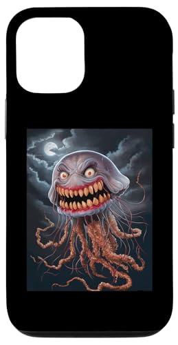 Hülle für iPhone 13 Gruselige Halloween Quallen Gruselige Gruselige Octopus Tentakel von Spooky Outfitters