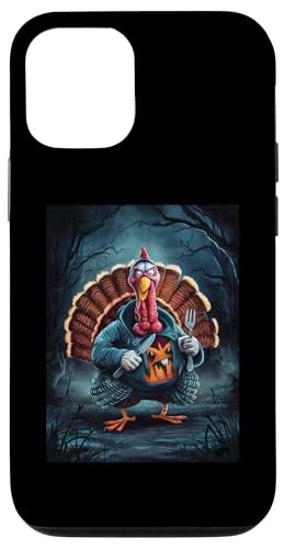 Hülle für iPhone 13 Gruseliges Halloween Türkei Thanksgiving Gruseliger Gruseldruck von Spooky Outfitters