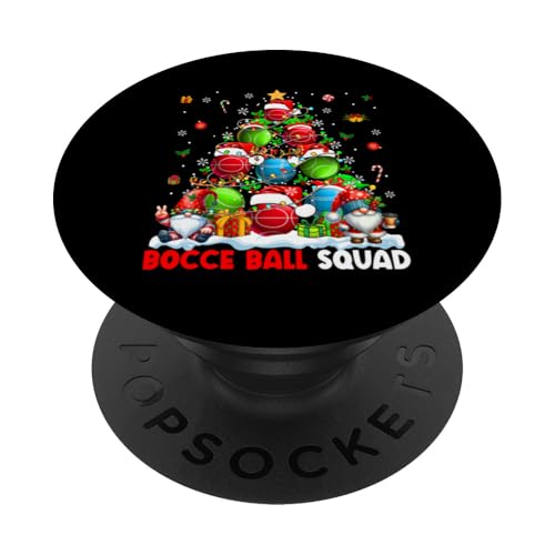 Boccia Ball Squad Equipment As Christmas Tree Gnomes Player PopSockets mit austauschbarem PopGrip von Sport Christmas Costume