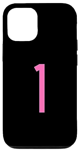 Hülle für iPhone 12/12 Pro 1 sport rosa Uni -Zahl von Sportlegende