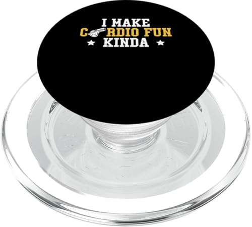 I Make Cardio Fun Kinda PE Teacher Physical Education PopSockets PopGrip für MagSafe von Sportlehrer Lehrer für Leibeserziehung Designs