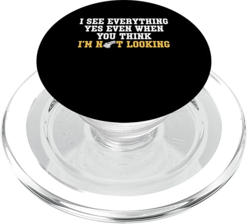 I See Everything PE Teacher Physical Education PopSockets PopGrip für MagSafe von Sportlehrer Lehrer für Leibeserziehung Designs