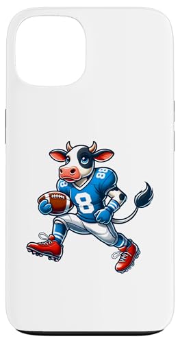 Hülle für iPhone 13 Kuh American Football Jungen Kinder von Sports Animals Kids Co.