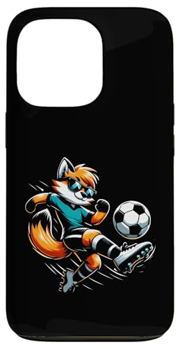 Hülle für iPhone 13 Pro Katzenfußball Jungen Kinder von Sports Animals Kids Co.