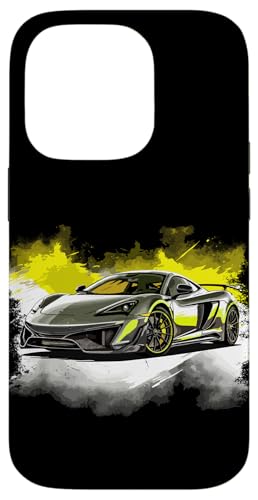 Hülle für iPhone 14 Pro Supercar Exotic Sports Car Concept, Posterstil, Grafik für Jungen von Sports Car Lover Gifts Men Teen Boys