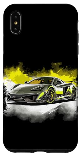 Hülle für iPhone XS Max Supercar Exotic Sports Car Concept, Posterstil, Grafik für Jungen von Sports Car Lover Gifts Men Teen Boys