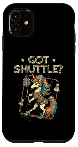 Hülle für iPhone 11 Got Shuttle Badmintonspieler Federballschläger von Sports Racket Badminton Player Gifts