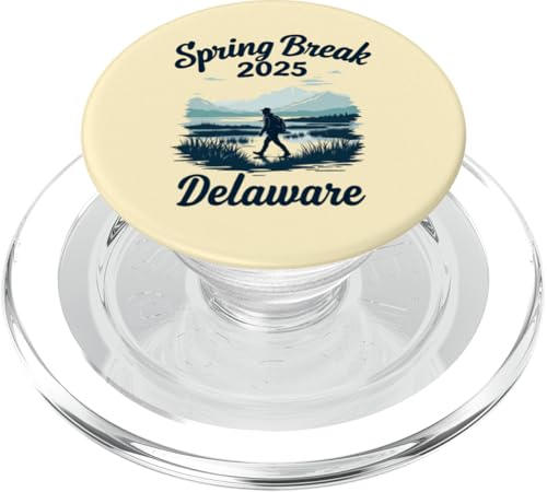 Frühlingsferien 2025 Urlaub in Delaware PopSockets PopGrip für MagSafe von Spring Break 2025 Inc