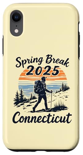 Hülle für iPhone XR Frühlingsferien 2025 Connecticut von Spring Break 2025 Inc