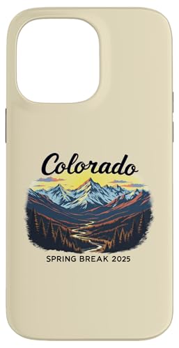 Hülle für iPhone 14 Pro Max Frühlingsferien 2025 in Colorado von Spring Break 2025 States Adventures