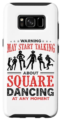 Hülle für Galaxy S8 Witziger Square Dance Spruch von Square Dance Designs